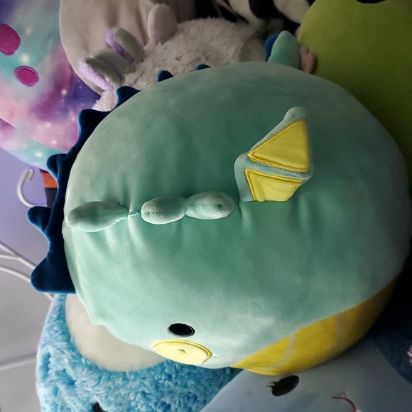 12" Leviathan Blue Dragon Squishmallow - Picture 2 of 4